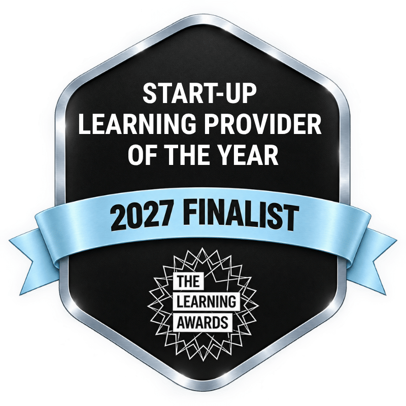 Learning Provider of the year finalist badge